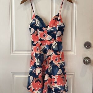 Floral Sundress Dress, size Small